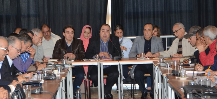 Réunion des secrétaires ittihadis des régions et des provinces Réunion des secrétaires ittihadis des régions et des provinces