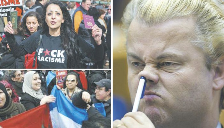 A la veille des élections en Hollande, la communauté marocaine outrée par le discours raciste de Geert Wilders and Co : Bas les pattes ! A la veille des élections en Hollande, la communauté marocaine outrée par le discours raciste de Geert Wilders and Co : Bas les pattes !