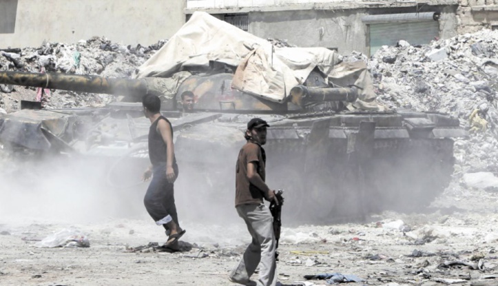 Les combats font rage à Damas après un nouvel assaut rebelle Les combats font rage à Damas après un nouvel assaut rebelle