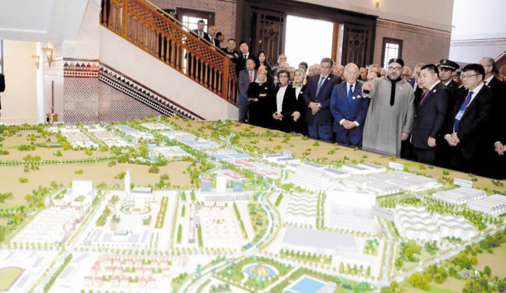 S.M le Roi lance le projet de la Cité Mohammed VI Tanger Tech S.M le Roi lance le projet de la Cité Mohammed VI Tanger Tech