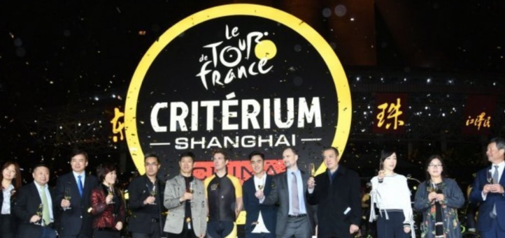 Le Tour de France met une roue en Chine Le Tour de France met une roue en Chine