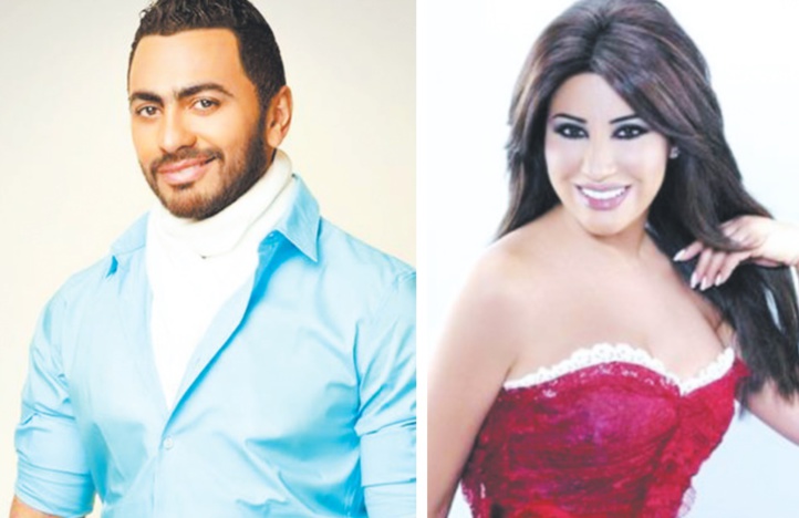 Najwa Karam et Tamer Hosny en concert à Mawazine
