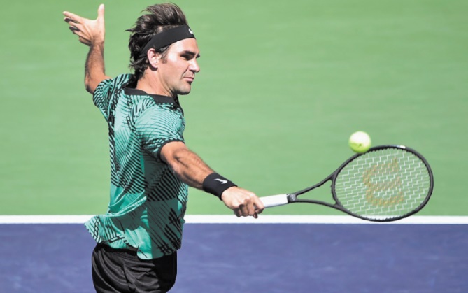 Federer sur sa lancée à Miami Federer sur sa lancée à Miami