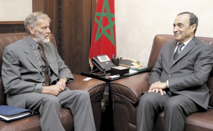 Habib El Malki  et William Fisher. Habib El Malki  et William Fisher.