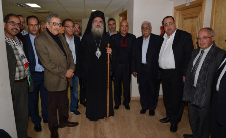 Le Premier secrétaire de l’USFP reçoit l’Archevêque en poste à Al Qods Le Premier secrétaire de l’USFP reçoit l’Archevêque en poste à Al Qods