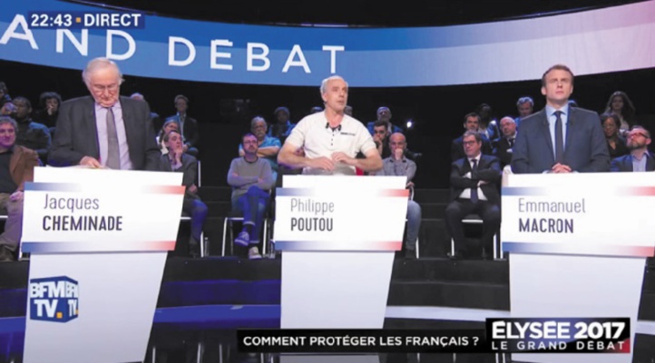 Débat animé des candidats sur fond d'incertitude record à la présidentielle française Débat animé des candidats sur fond d'incertitude record à la présidentielle française