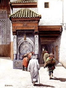 A la Galerie d’art Lawrence-Arnott à Marrakech