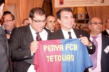 En visite à Tétouan et à Tanger : Laporta reçu avec les honneurs