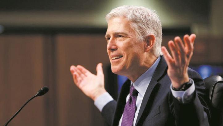 Neil Gorsuch, gardien farouche de la Constitution américaine Neil Gorsuch, gardien farouche de la Constitution américaine