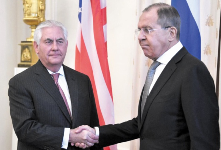 Début des pourparlers entre Tillerson-Lavrov après une escalade verbale sur la Syrie Début des pourparlers entre Tillerson-Lavrov après une escalade verbale sur la Syrie