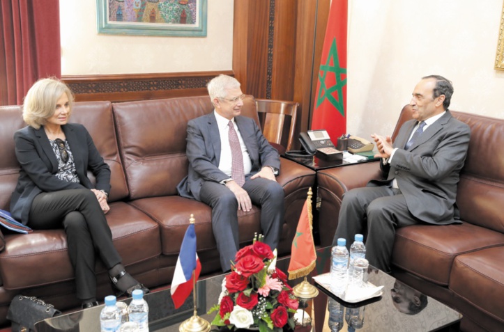 Claude Bartolone reçu à Rabat par Habib El Malki et Saâd Eddine El Othmani Claude Bartolone reçu à Rabat par Habib El Malki et Saâd Eddine El Othmani