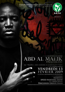 A l’Ecole Mohammedia des ingénieurs : Abd Al Malik chante au profit des enfants cardiaques