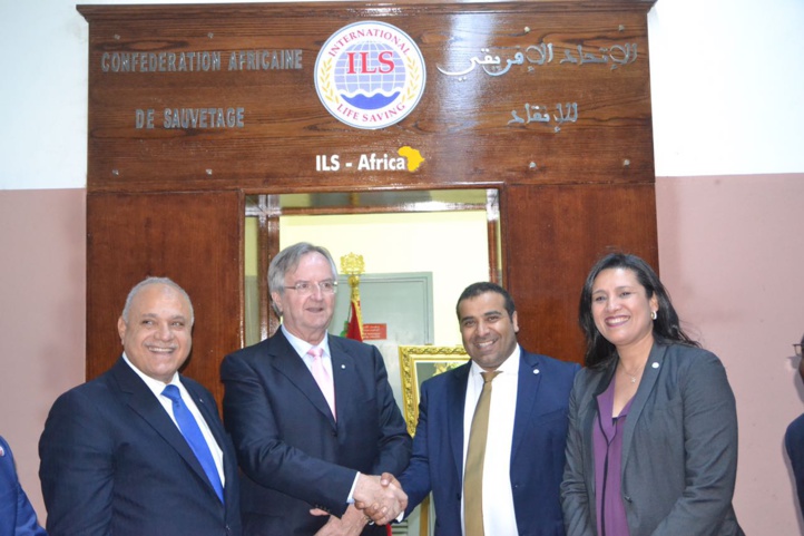 Inauguration à Rabat du siège de la Confédération africaine de sauvetage aquatique Inauguration à Rabat du siège de la Confédération africaine de sauvetage aquatique