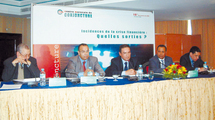 La crise financière mondiale pourrait être salutaire pour le Maroc La crise financière mondiale pourrait être salutaire pour le Maroc