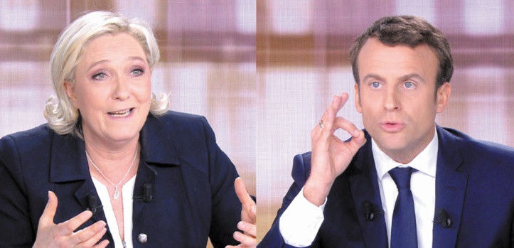 Macron donné vainqueur d'un débat houleux avec Le Pen Macron donné vainqueur d'un débat houleux avec Le Pen