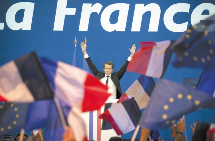 L'UE croise les doigts pour l'europhile Macron L'UE croise les doigts pour l'europhile Macron
