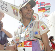 Marathon des sables : Abandon de Lahcen Ahansal