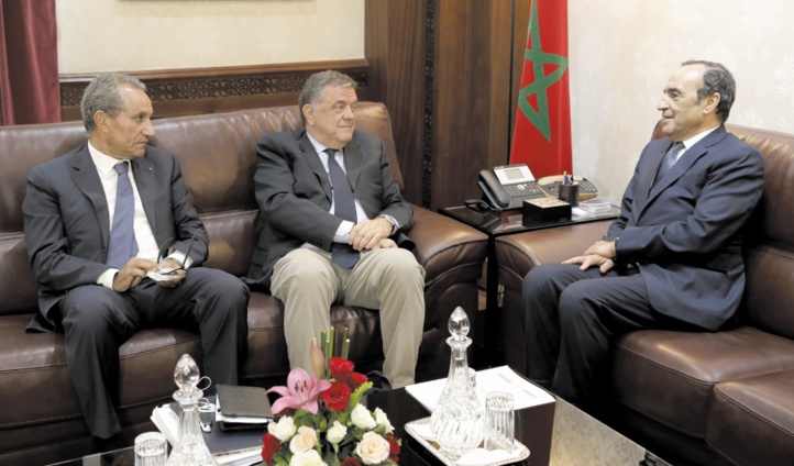 Habib El Malki s'entretient avec le président de la Commission des droits de l’Homme au Parlement européen Habib El Malki s'entretient avec le président de la Commission des droits de l’Homme au Parlement européen