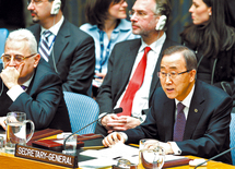 Consultations du Conseil de sécurité les 21 et 30 avril : Ban Ki-moon appelle à la reprise des négociations sur le Sahara Consultations du Conseil de sécurité les 21 et 30 avril : Ban Ki-moon appelle à la reprise des négociations sur le Sahara