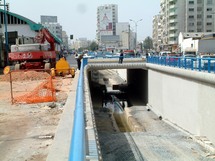 Les travaux de réalisation du passage souterrain du Boulevard Brahim Roudani : Le tunnel sans fin Les travaux de réalisation du passage souterrain du Boulevard Brahim Roudani : Le tunnel sans fin