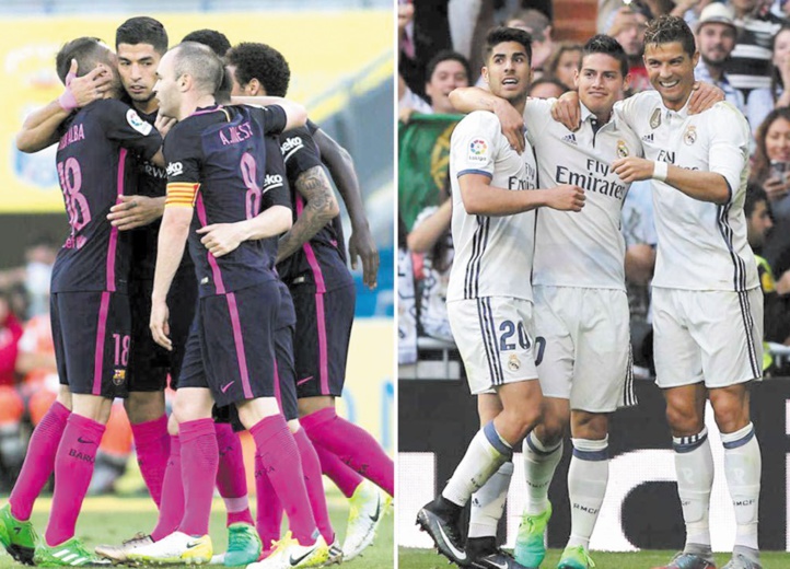 Liga : Barça et Real étirent le plaisir jusqu'au bout Liga : Barça et Real étirent le plaisir jusqu'au bout