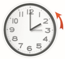 Retour à l'heure GMT Retour à l'heure GMT