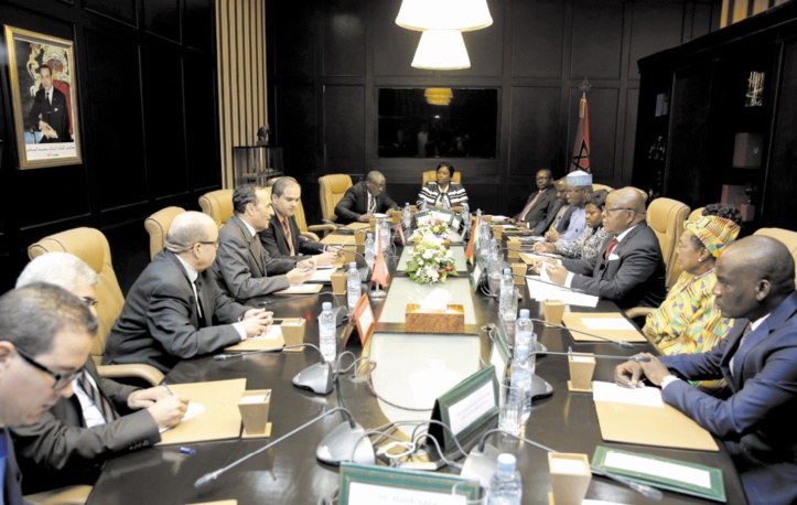 Habib El Malki s’entretient avec le président du Parlement ghanéen Habib El Malki s’entretient avec le président du Parlement ghanéen