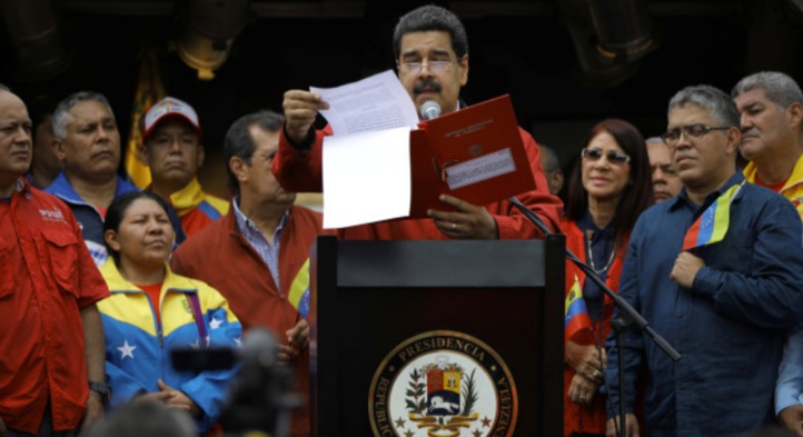 Le président vénézuélien lance le processus controversé d'assemblée constituante Le président vénézuélien lance le processus controversé d'assemblée constituante