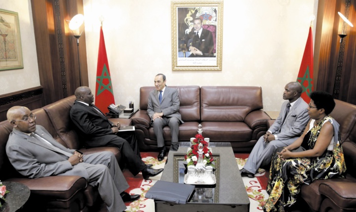 Habib El Malki s’entretient avec le président de l’Assemblée nationale du Burundi Habib El Malki s’entretient avec le président de l’Assemblée nationale du Burundi