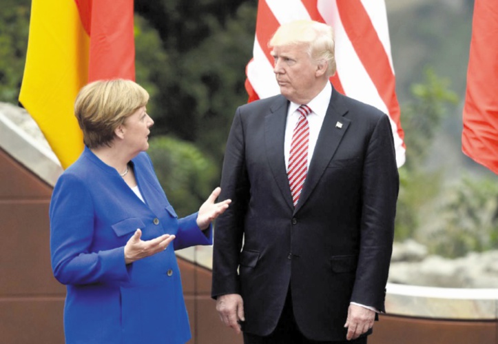 Entre l’Allemagne et les Etats-Unis, c’est le désamour Entre l’Allemagne et les Etats-Unis, c’est le désamour
