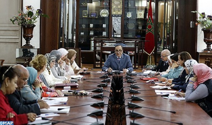Habib El Malki préside une réunion du Groupe thématique pour la parité et l’égalité