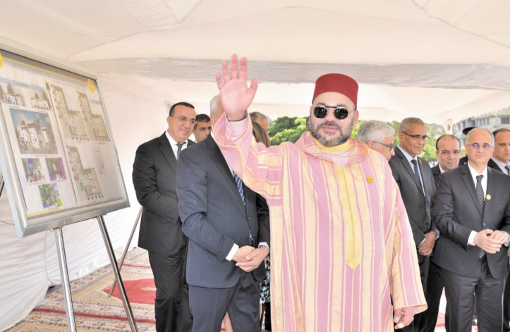S.M le Roi lance les travaux de trois projets de la Fondation Mohammed V pour la solidarité