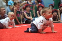 Insolite : Course des bébés