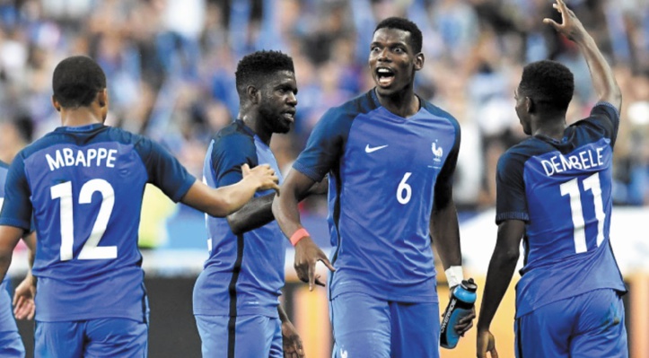 Les Bleus finissent en fanfare Les Bleus finissent en fanfare