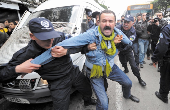 Répression en Algérie, une pratique fréquente. Ph. Archives Répression en Algérie, une pratique fréquente. Ph. Archives