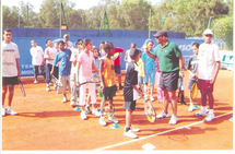Partenariat MTA / GWA: Tennis et anglais au menu