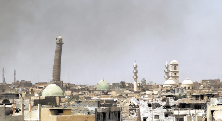 Destruction de la mosquée Al-Nouri de Mossoul