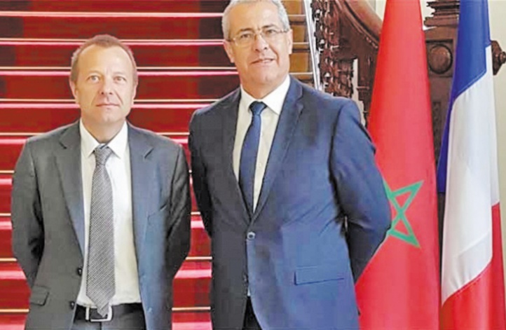 Mohamed Benabdelkader et Thierry Rogelet. Mohamed Benabdelkader et Thierry Rogelet.