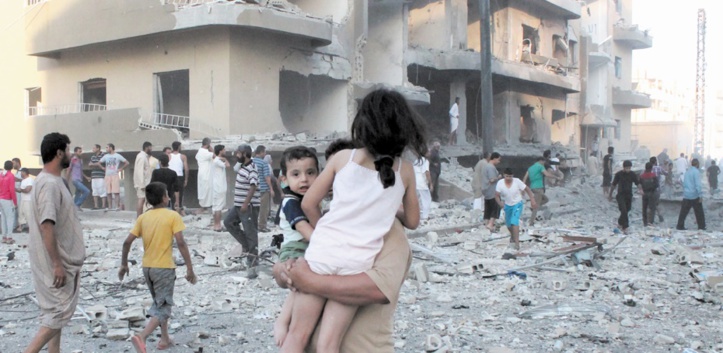 Les raids de la coalition ont tué 224 civils à Raqa en un mois Les raids de la coalition ont tué 224 civils à Raqa en un mois