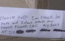 Quand un distributeur automatique de billets du Texas a commencé à cracher des messages manuscrits appelant à l'aide avec les billets de banque, ... Quand un distributeur automatique de billets du Texas a commencé à cracher des messages manuscrits appelant à l'aide avec les billets de banque, ...