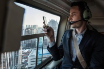 L'hélicoptère, la solution  anti-bouchons à Sao Paulo