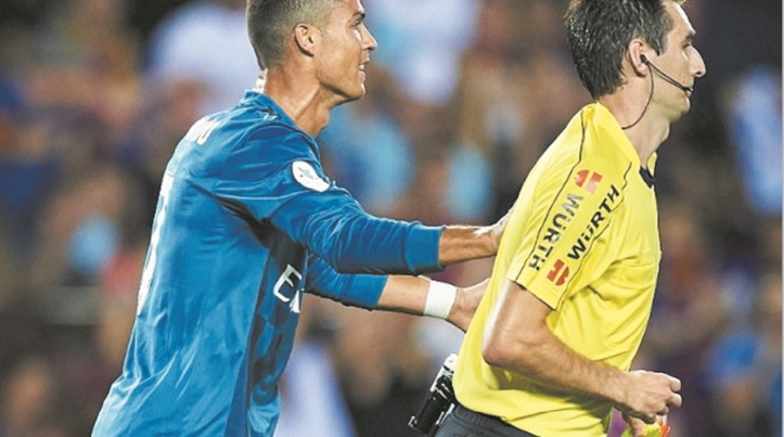 Real-Barça, des enjeux en coulisses Cinq matches de suspension pour Ronaldo