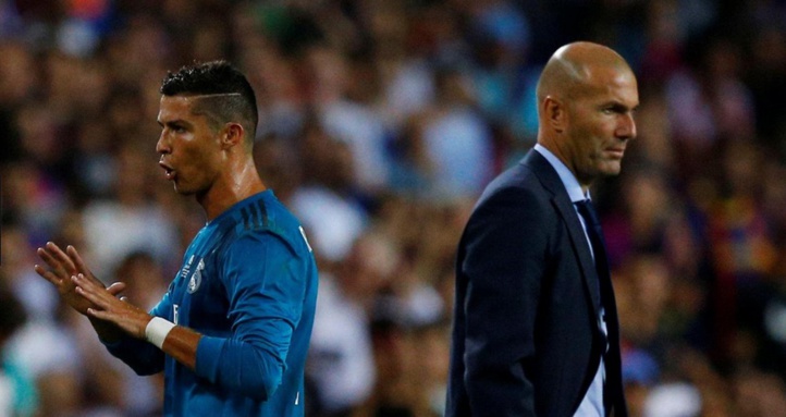 Zidane contrarié par la lourde sanction infligée à Ronaldo