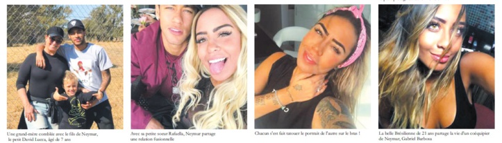 Le clan Neymar en photos