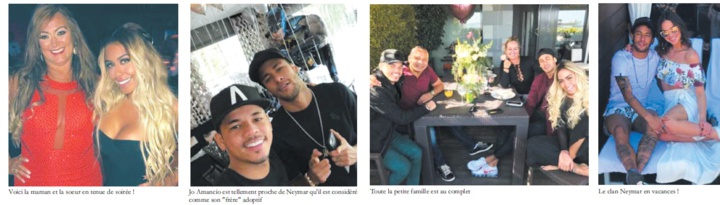 Le clan Neymar en photos