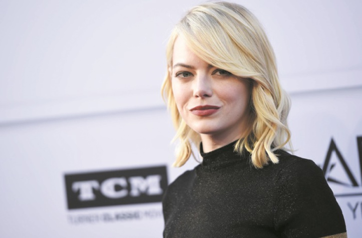 Emma Stone l’actrice la mieux payée du monde