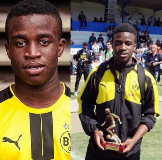Youssoufa Moukoko douze ans et déjà star en U17 en Allemegne Youssoufa Moukoko douze ans et déjà star en U17 en Allemegne