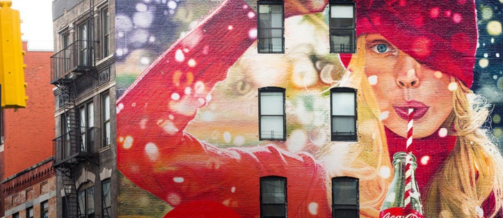 A New York, le retour improbable des publicités peintes sur les murs