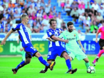 Messi mène le Barça en attendant Dembélé Messi mène le Barça en attendant Dembélé