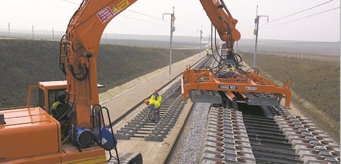 Les travaux du LGV avancent à pas de géant Les travaux du LGV avancent à pas de géant